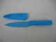 KUHN RIKON Switzerland 4" Non Stick Paring Knife Blue w Safety Sheath