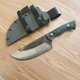 Condor Bush Slicer Fixed Knife 6.5" 1095HC Steel Full Tang Blade Micarta Handle