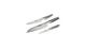 Global G-80338-3 Piece Knife Set with Santoku - Hollow Ground, Utility and Parin
