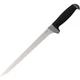 Kershaw Narrow Kitchen Knife Steel Fillet Blade Rubberized GRN Handle - 1249X