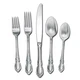 Pfaltzgraff Vienna Everyday Flatware Service for 4, 20 Piece Set, 18/0 Stainl...