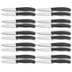 Victorinox Swiss Classic Paring 8cm Knife Pointed Blade Black 6.7603 - Set of 20