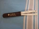 CUTCO 1759  and 1721 KD Table Knife Serrated Steak Knife Pearl White Handle