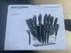 Dockorio DCK-19 Black (19-Piece) High-Carbon Stainless Steel Kitchen Knife Set
