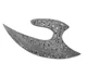 CUSTOM HANDMADE HAND FORGED DAMASCUS STEEL ULU KNIFE BLANK BLADE 2655