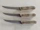 3 Vintage Chicago Cutlery 103S Steak Knives