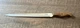 LIFETIME CUTLERY- JET-CUT- STAINLESS JAPAN- D400- 11" BLADE KNIFE- WOOD HANDLE