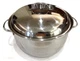 Vtg Belgique Tools Of The Trade 6 Qt Stainless Steel Stock Pot & Lid Belgium