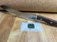 Vtg 400C Gold 3 Stainless 8" Steel Offset Sushi Chef Wood Handle Knife Japan