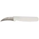 CRESTWARE KN01 Peeling Knife2 3/4" BladeWhiteHandlePK12 45GH87