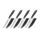 Cangshan - 4-Piece ALPS Steak Knife Set w/ Sheaths - Black
