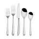 Towle Living Wave Flatware Service for 4, 20 Piece Set, 18/0 Stainless Steel,