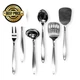Chef Craft Select Kitchen Tool and Utensil Set, 6 3"L x 4"W, Stainless Steel 
