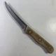 Chicago Cutlery 103S Stainless Steak Knife 4" Blade Full Tang Wood Handle 8 3/8"