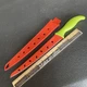 GOOD COOK Watermelon Design Serrated Knife Slicer 9" Blade with Sheath 14&rdquo; Long