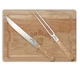 Jim Beam 3 Piece Carving Set (Carving Board, Carving knife, Carving Fork)