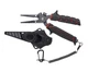 Ugly Stik Tools 9" Pliers W/ Coiled Lanyard, Adjustable Sheath Fishing Fisherman