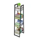 Simple Trending 4 Tier Wire Market Basket Standw, Fruit Basket Storage Stand for