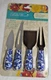The Pioneer Woman Heritage Floral 4 Piece Cheese Knives Set, New