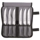 MERCER CUTLERY M21920 Knife Set,5 in Blade,Black Handle 6AKJ5