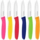 Targzier Paring Knife Fruit Knife Set,6 Pieces Stainless Steel Paring Knives Set