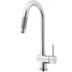 Vigo VG02008S Gramercy 1.8 GPM 17" 1 Hole Pull Down Kitchen - Chrome