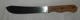 Vintage 8" EKCO Forge G7597 Butcher Knife W/ Wood Handle
