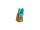 Oster 81010.14 Evansville 14 Piece Cutlery Set, Stainless Steel with Turquoise H