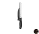 VICTORINOX DUX Bread Knife with Guide 21cm Serrated Blade Black Paring Knife for
