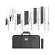 Cangshan HELENA Series German Steel Forged BBQ Knife Set (White, 9-Piece Bag ...