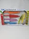 Pure Komachi 2 High Carbon Stainless Steel Kitchen Knife Colored Set of 6