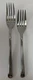Towle Wave Forged Stainless Living Collection Dinner And Salad Fork Silverware