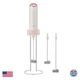 Flendy Rechargeable Milk Frother Handheld Coffee Frother USB-C Charging Stand El