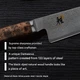 MIYABI 5000MCD67 Santoku Knife 180mm &ndash; Made in Japan