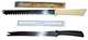 2 Vintage Quikut USA Knife Quikkle 15 1/2" & Sharpkut 13"