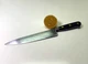 Sabatier 2 Lions Carbon Stainless 8" Knife 1960's/70's * Made in France