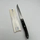 Cutco 1729 JJ Petite Carving Knife 6 3/4" Serrated Blade Dark Brown Swirl Handle