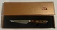 Tuo Cutlery 4" Small Paring Kitchen Fruit Knife, Pakkawood Handle w/ Case. Fiery