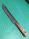 Vintage Clyde 990FT8 Hammer Forged Carbon Steel Butcher Knife 8" Blade