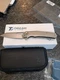 DREAMTECH Titanium Handle Button lock system M390 Knife D4281G fantastic knife 