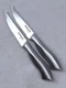 2pk Cuisinart CLASSIC 4.5" STEAK Knife SET, STAINLESS Blade & Handle, CE88SS-4SK