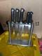 Mercer Culinary M23500 Renaissance 6-Piece Forged Knife Block Set, Tempered