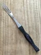 Cutco 1726 Turning Serving Carving Fork 3 Prong Black Swirl Composite Handle 11&rdquo;