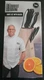 Celebrity Chef Robert Irvine 7 Piece Knife Set with Wooden Block NIB