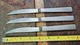 LOT OF 3 MID-CENTURY CAPRI ITALY 🇮🇹 CAP2 STAINLESS STEAK 🥩 CARVING KNIVES 