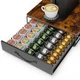 HFHOME Vertuo Pod Holder, Compatible for Nespresso Vertuoline 40 Big or 60 Small