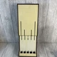 Cutco Wall Mount Knife Rack #1742 5 Slot Plastic Storage Tray 17 Inch