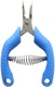 Asahi Industry -Stainless, Fish Bone Tweezers III Blue