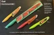 Pure Komachi HD 4 Coated Carbon Stainless Steel Knives with Matching Sheaths