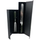 HexClad Damascus Steel 10" Carving Knife & Fork Set - Japanese Steel - New
